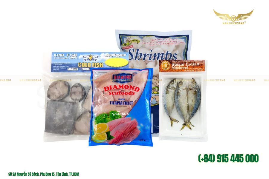 Bao bì&nbsp;thủy sản đông lạnh&nbsp;túi zipper